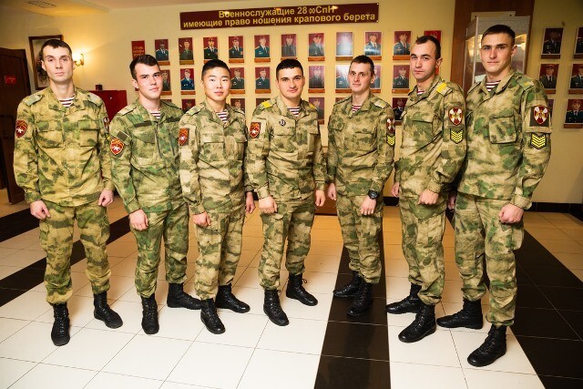 Курсанты НВИ прошли военную стажировку в Архангельске